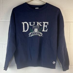 VTG Russell Athletic Duke University Blue Devils Sweatshirt